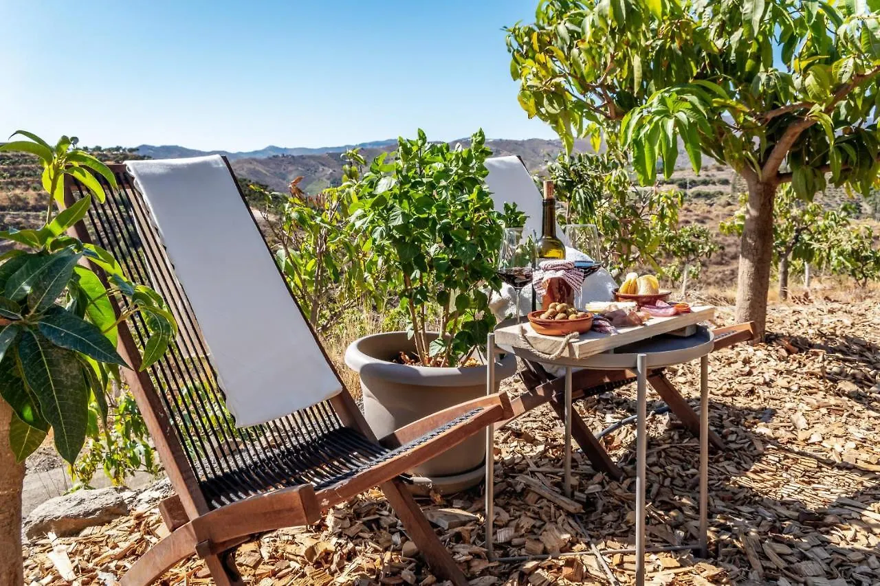 Luksusowy namiot Hotel Dome House On Ecological Mango Farm Velez Malaga