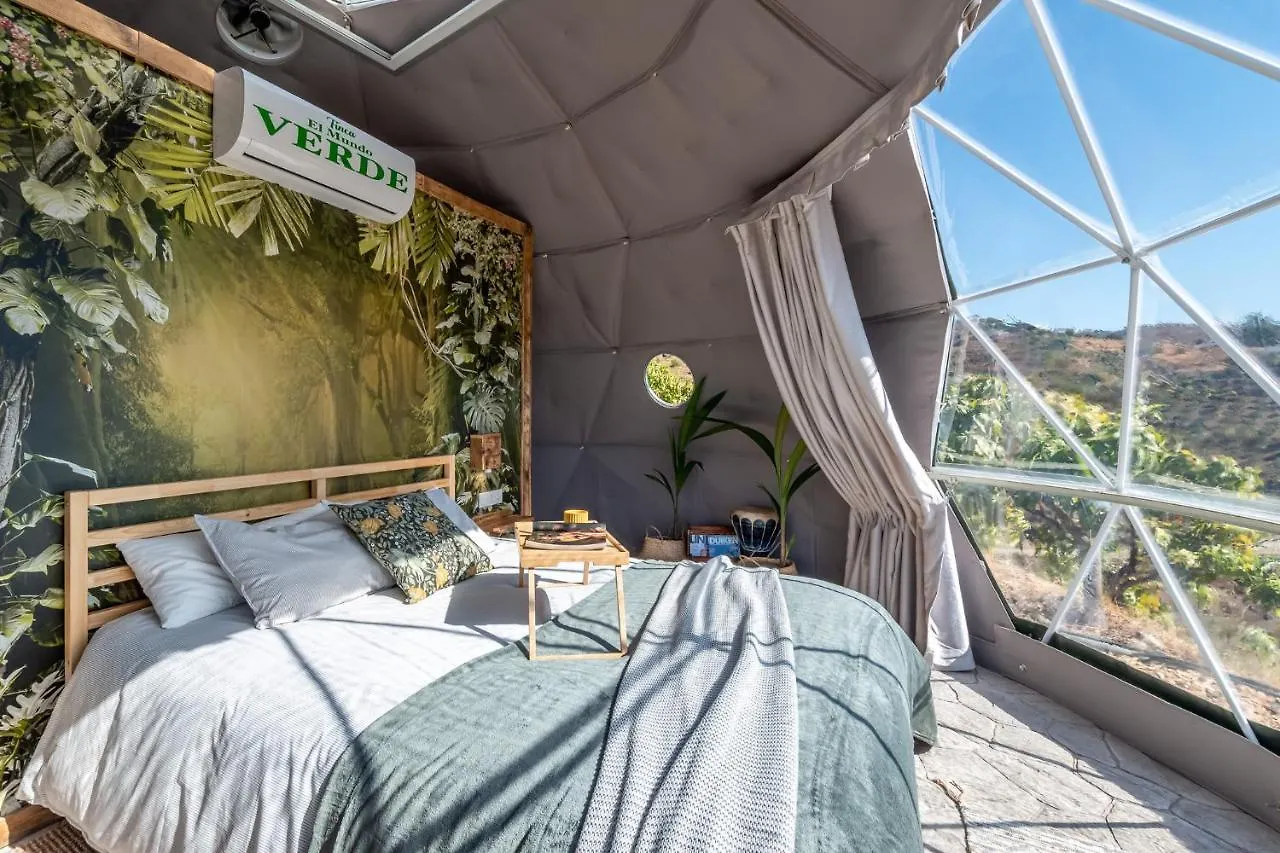 Luxury tent Dome House On Ecological Mango Farm Hotel Velez Malaga