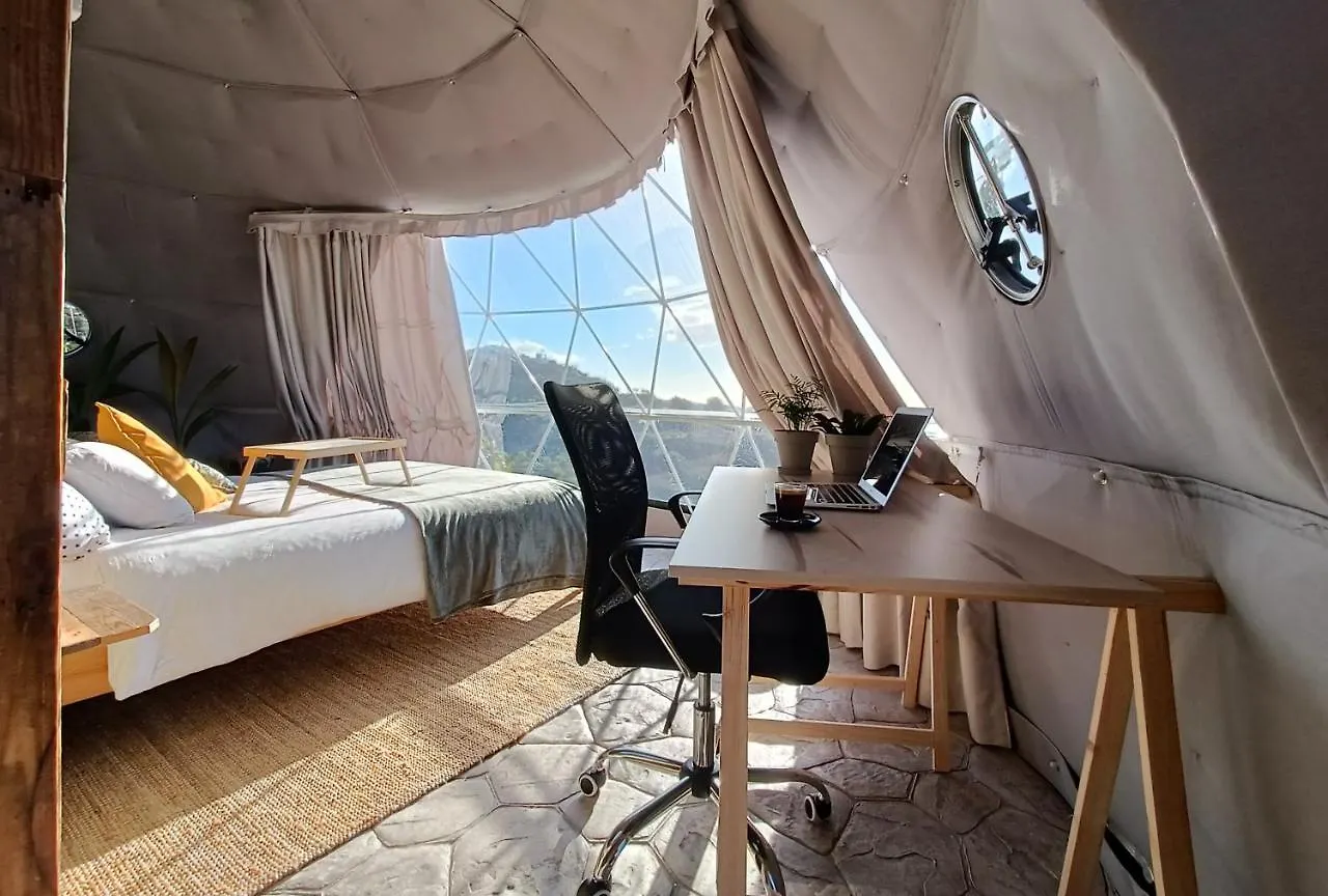 Luxury tent Dome House On Ecological Mango Farm Hotel Velez Malaga