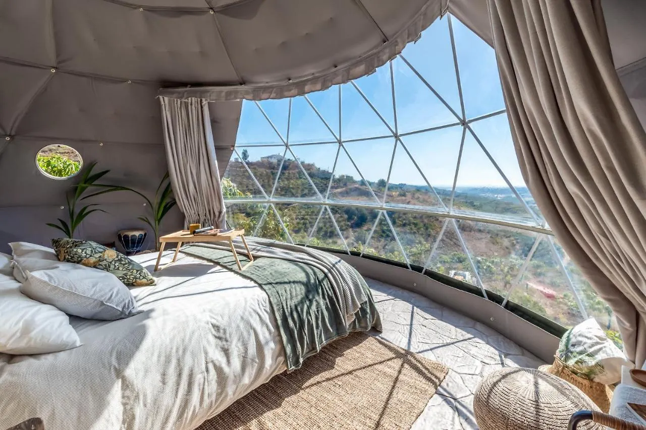 Dome House On Ecological Mango Farm Hotel Velez Malaga Luksustelt